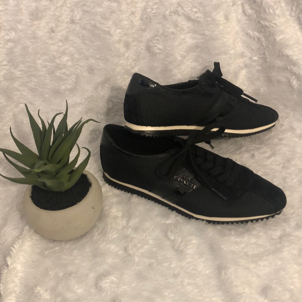 Black Coach Sneakers